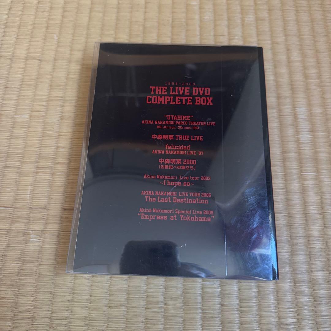 中森明菜 THE LIVE DVD COMPLETE BOX 1994-2009