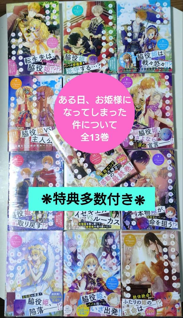 異世界コミック ある日、お姫様になってしまった件について　全巻