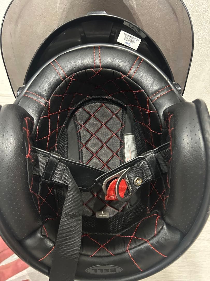 BELL マットブラック ヘルメット ミラーシールド