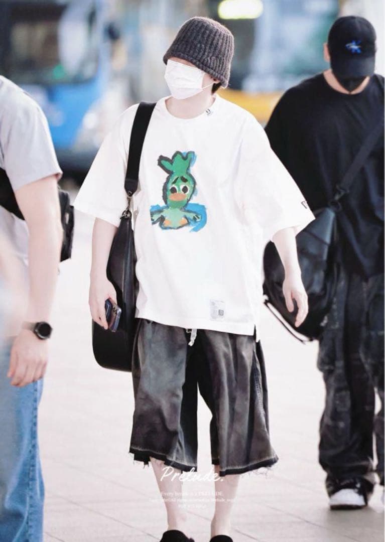 メゾンミハラヤスヒロ　コットンサテンワイドショーツ　BTS SUGA着用