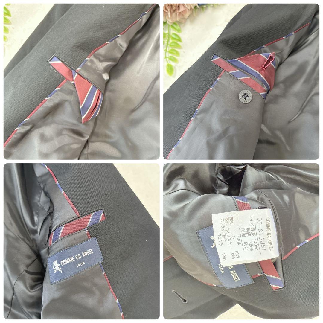 新品タグ付き⭐︎140㎝　COMMECAANGEL スーツフルセット　男の子　卒服