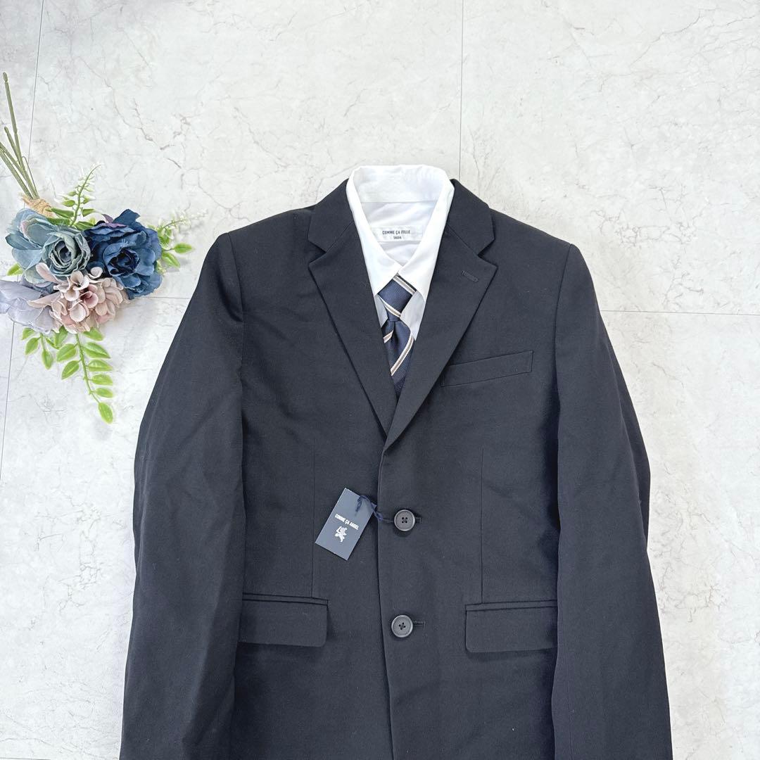 新品タグ付き⭐︎140㎝　COMMECAANGEL スーツフルセット　男の子　卒服