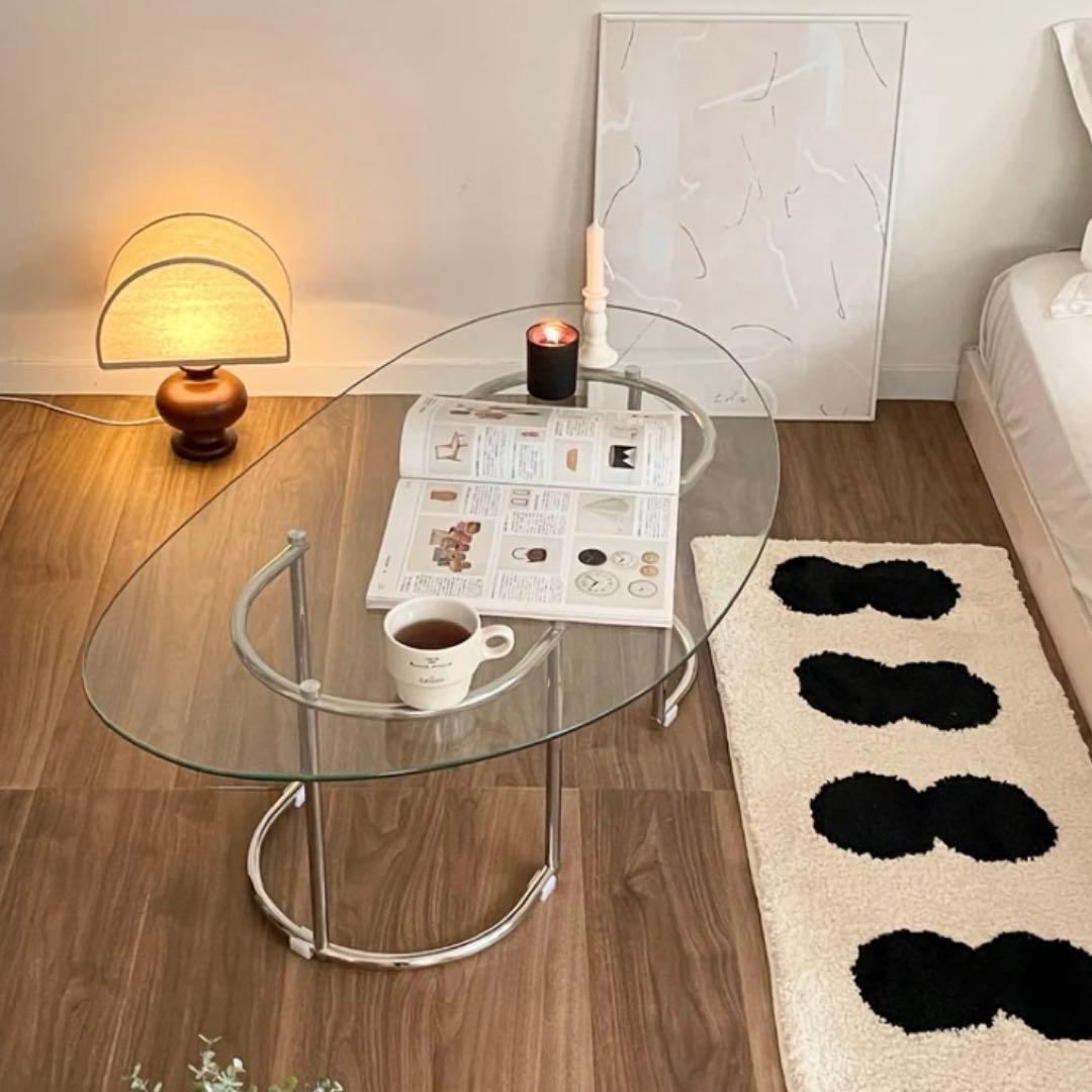 韓国　ペブルテーブル センターテーブル