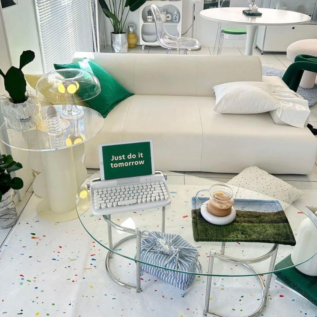 韓国　ペブルテーブル センターテーブル