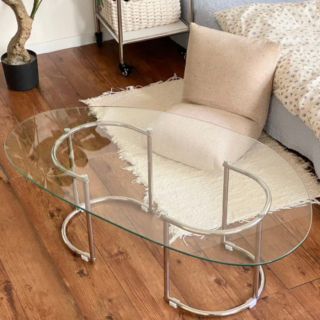 韓国　ペブルテーブル センターテーブル