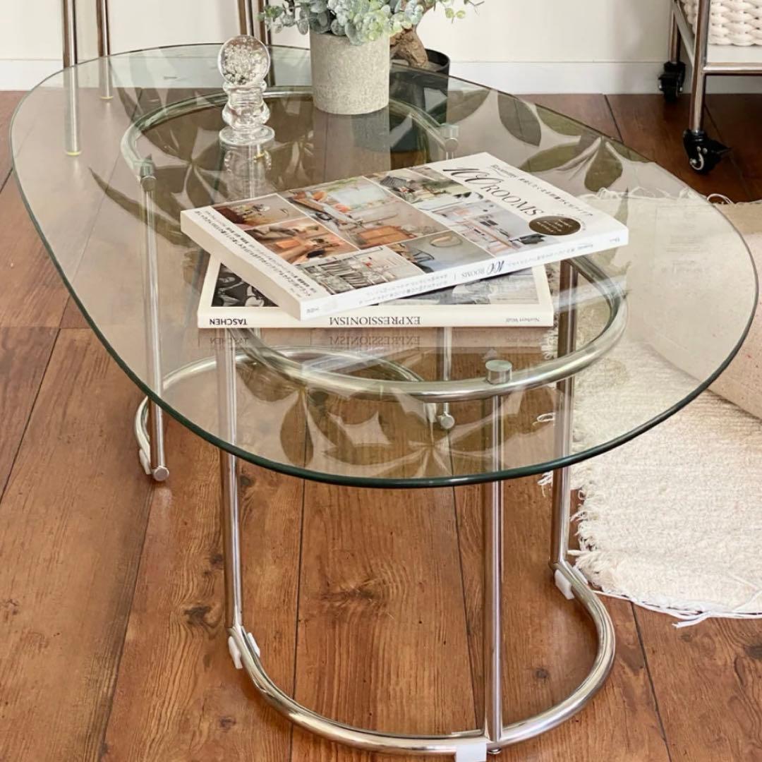 韓国　ペブルテーブル センターテーブル