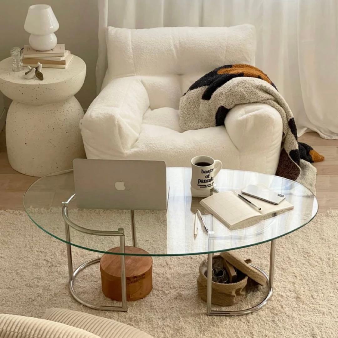 韓国　ペブルテーブル センターテーブル