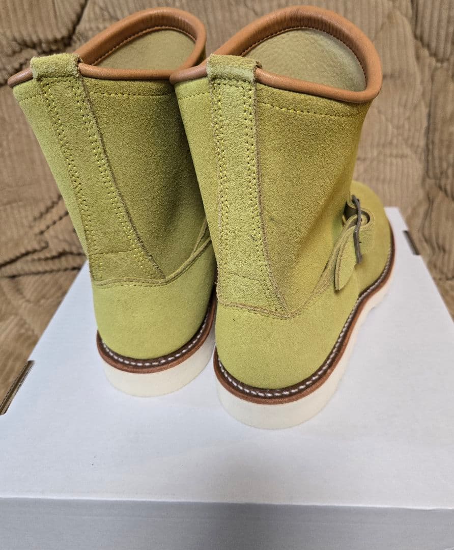 ★福禄寿 ペコジニアブーツ KEYSTONE SHOE CO イエロー9 新品