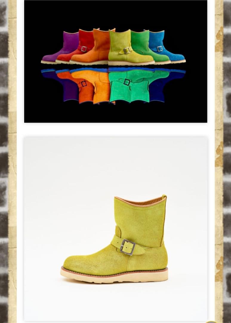 ★福禄寿 ペコジニアブーツ KEYSTONE SHOE CO イエロー9 新品