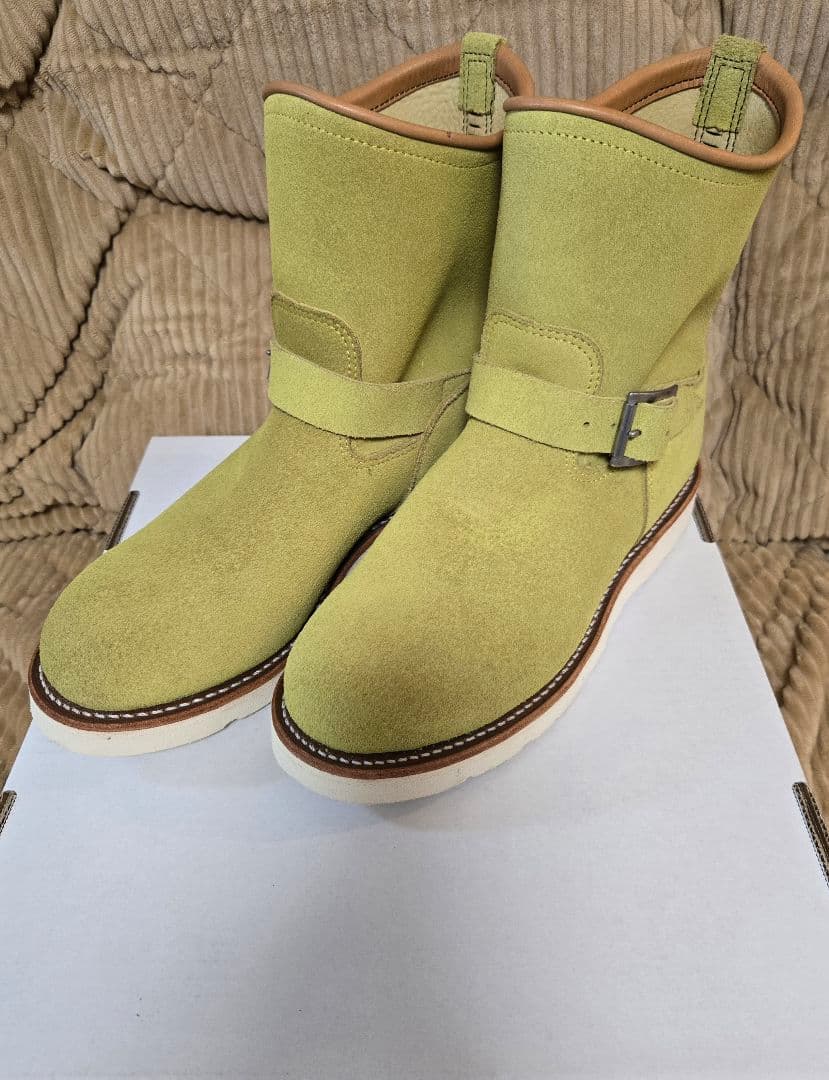 ★福禄寿 ペコジニアブーツ KEYSTONE SHOE CO イエロー9 新品