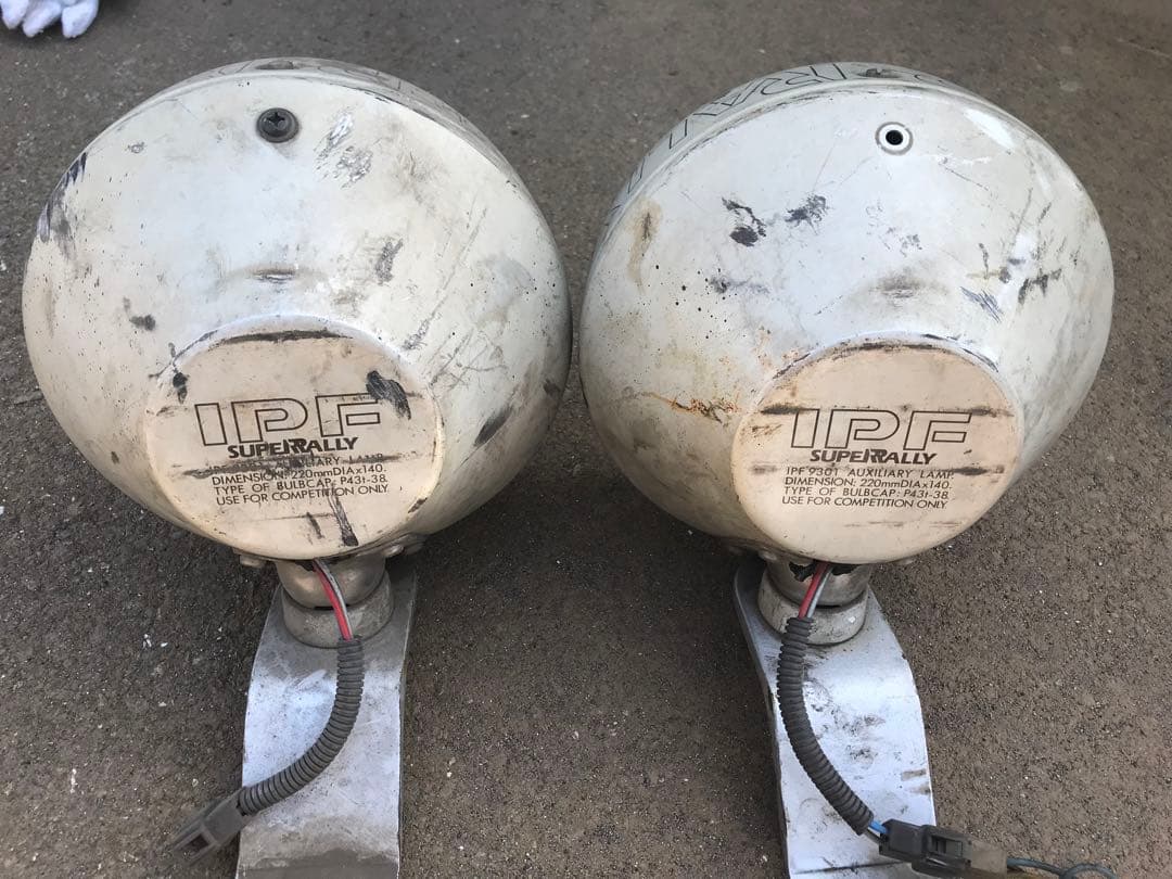 フォグランプ、デコトラ、レトロ、当時物