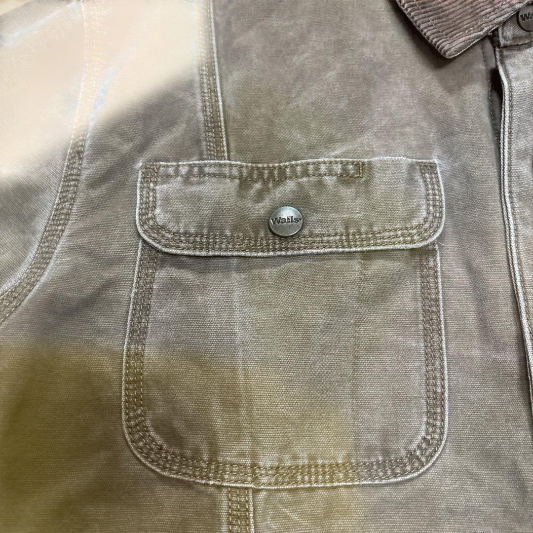希少！Wallsウォールズ ダック生地トラッカーワークジャケット⭐️渋カッコいい