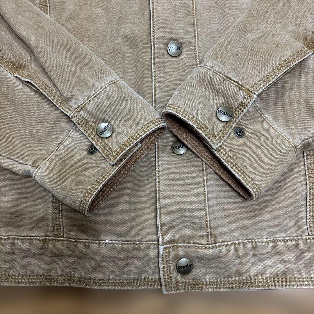 希少！Wallsウォールズ ダック生地トラッカーワークジャケット⭐️渋カッコいい