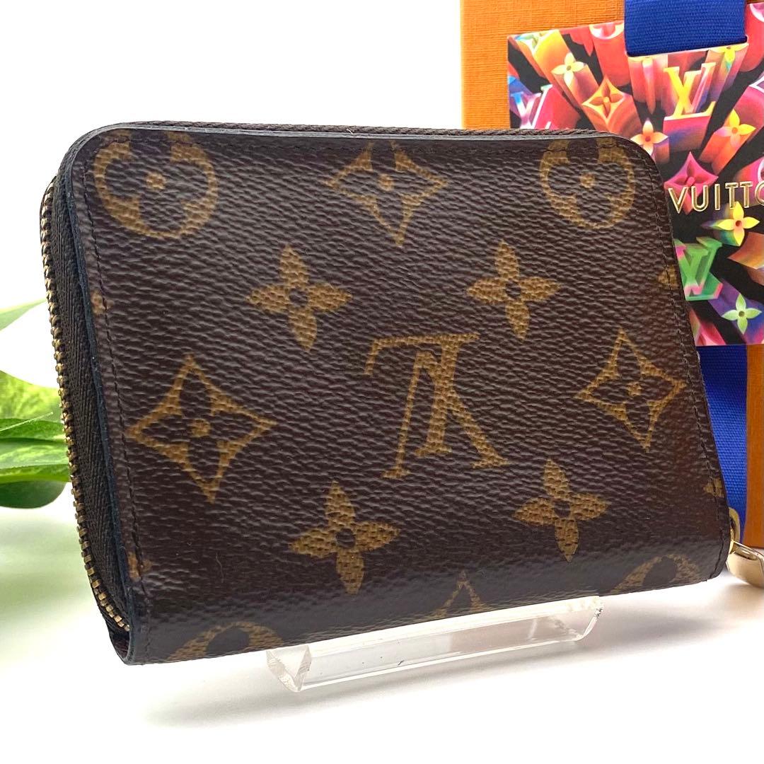 【最高級美品】ルイヴィトン モノグラム ジッピー パース 小銭入れ カード