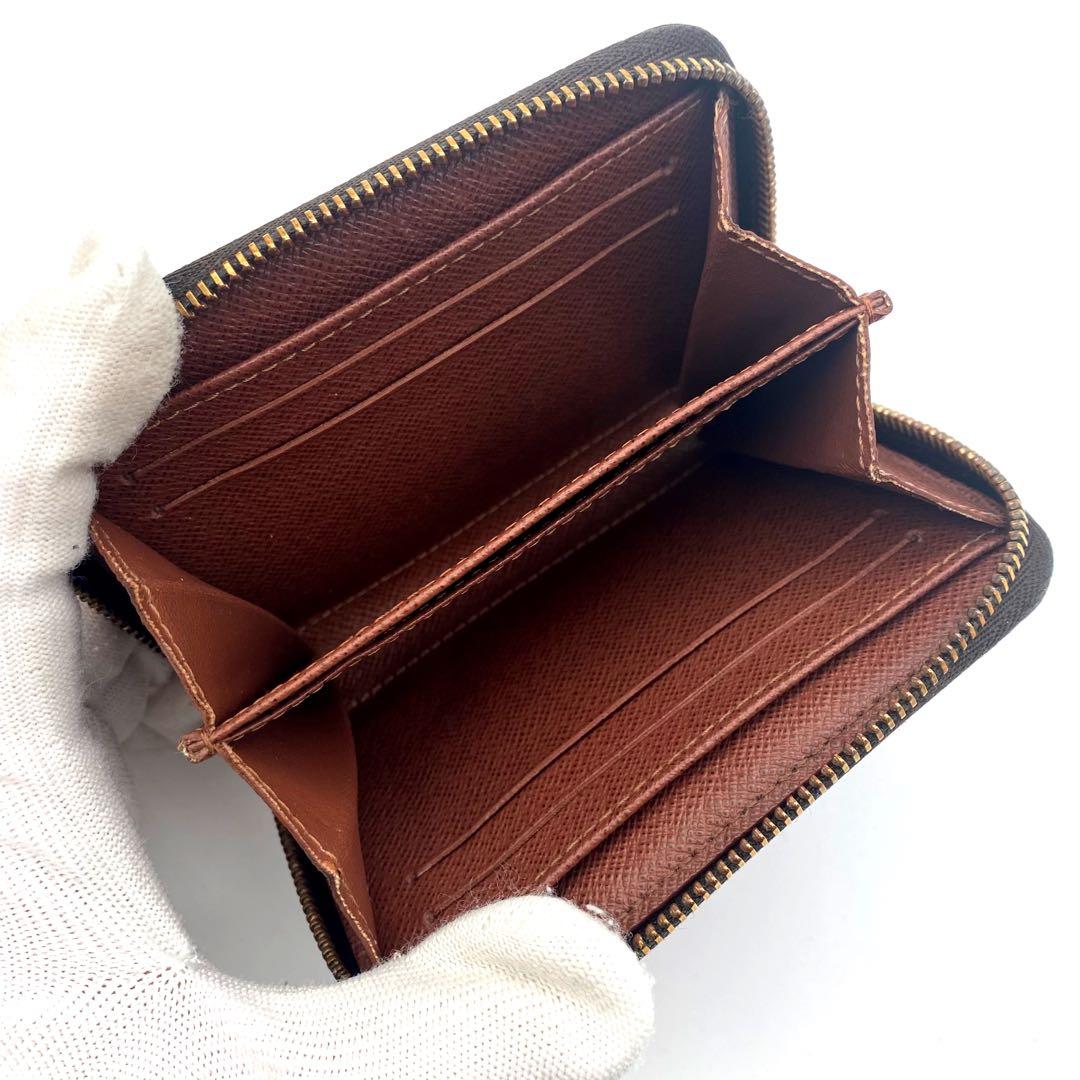 【最高級美品】ルイヴィトン モノグラム ジッピー パース 小銭入れ カード