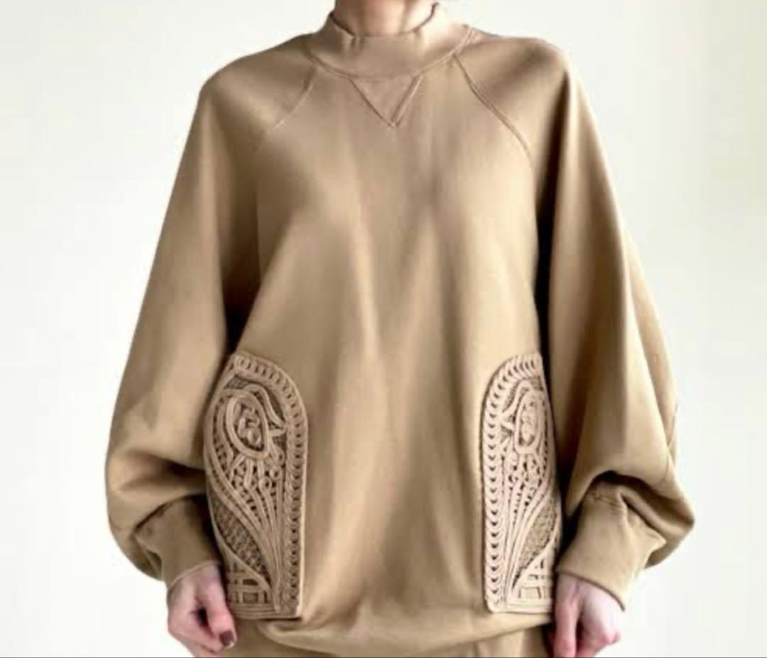 Mame Kurogouchi ベージュ スウェット