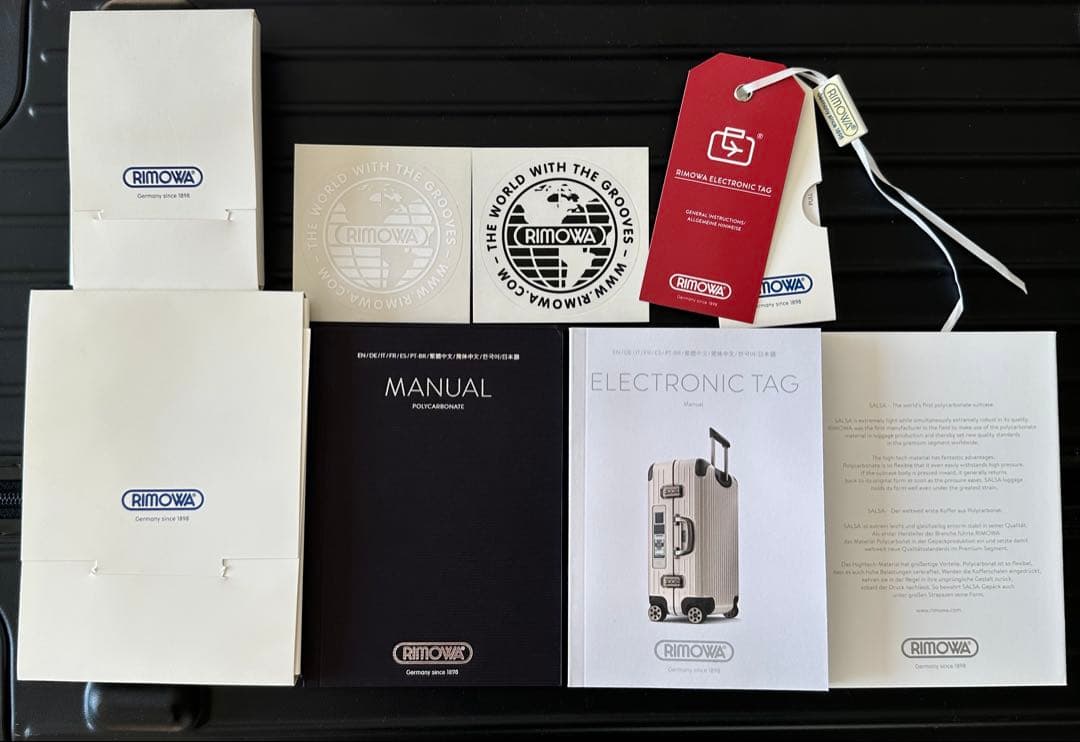 【希少】RIMOWA サルサ　92L キャリーバッグ　スーツケース　付属品付き