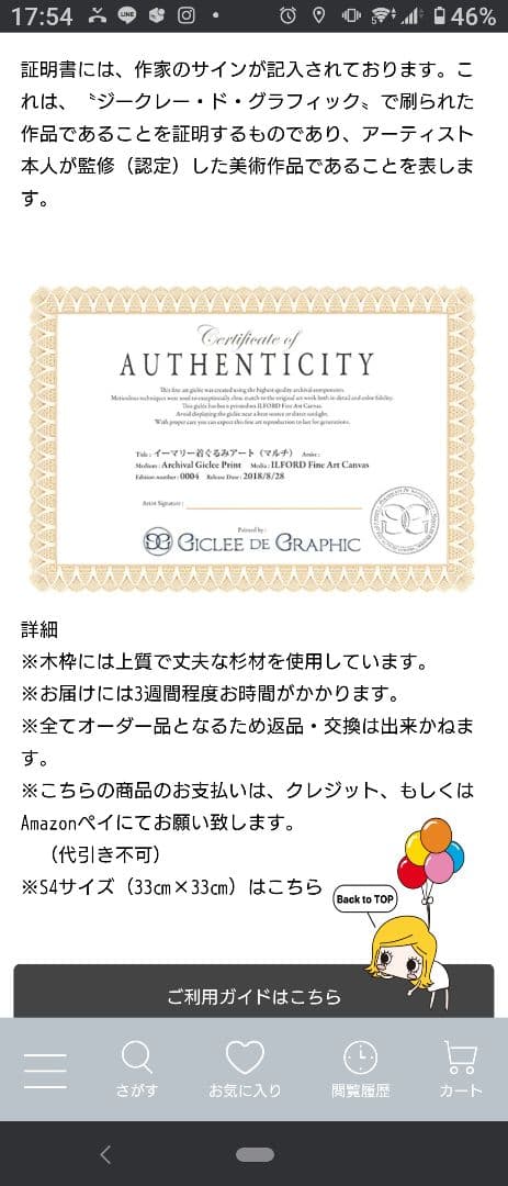 着ぐるみアート S10 53cm x 53cm