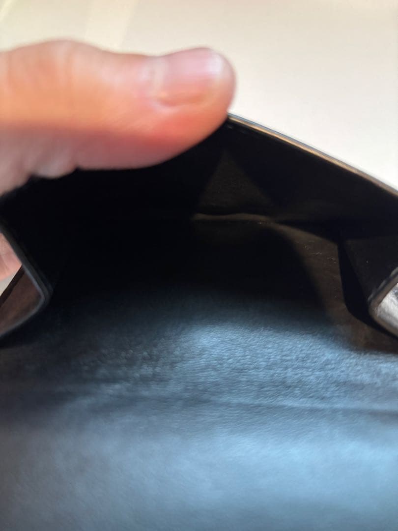 【美品】ボッテガヴェネタ イントレチャート 三つ折り財布 ブラック