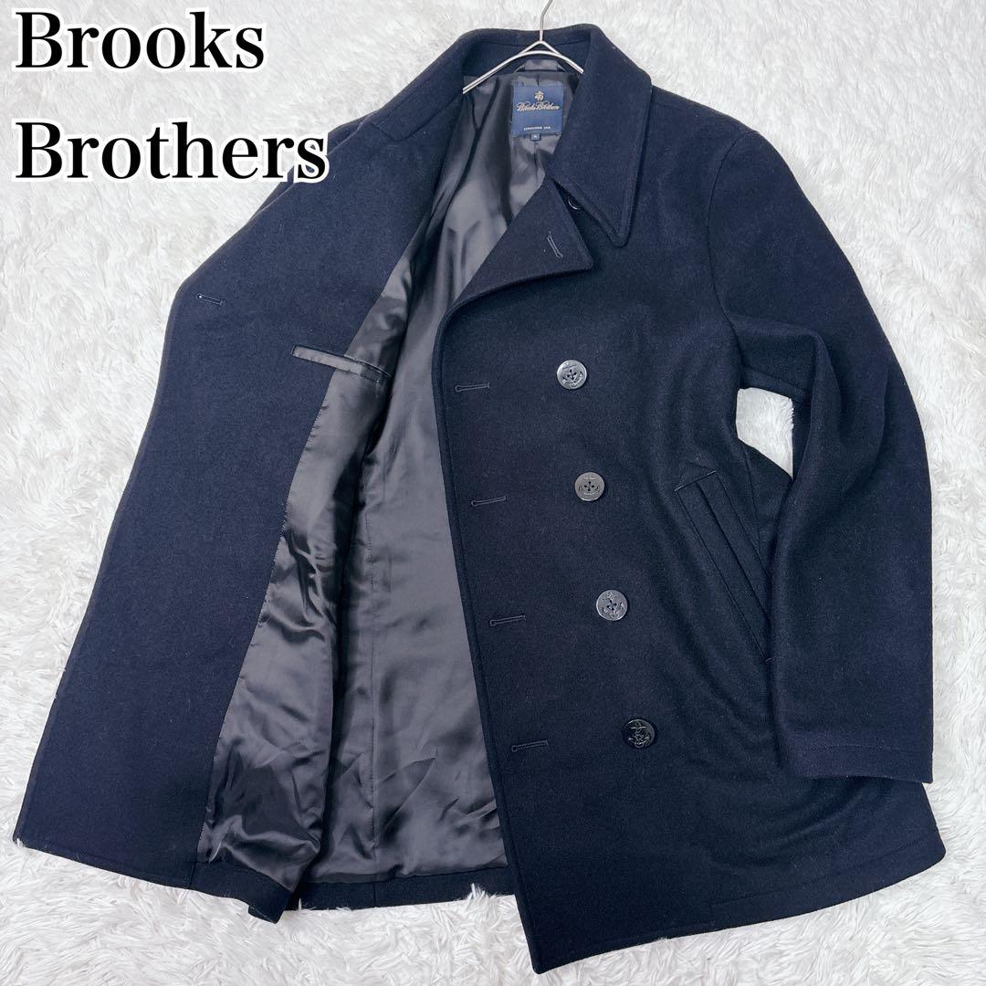 現行！ ブルックスブラザーズ ピーコート ウール アンカーボタン 紺 ネイビー