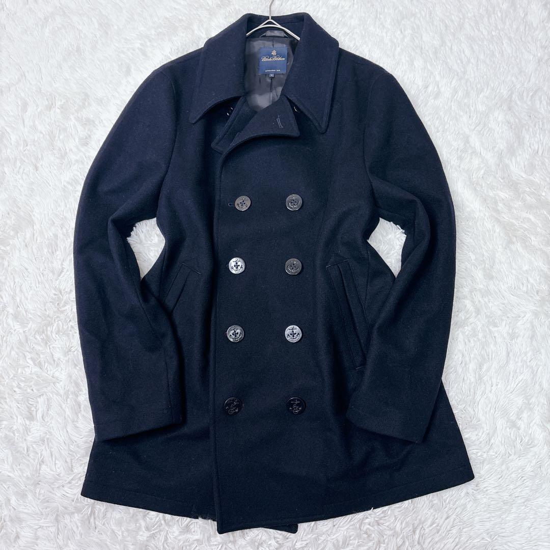 現行！ ブルックスブラザーズ ピーコート ウール アンカーボタン 紺 ネイビー