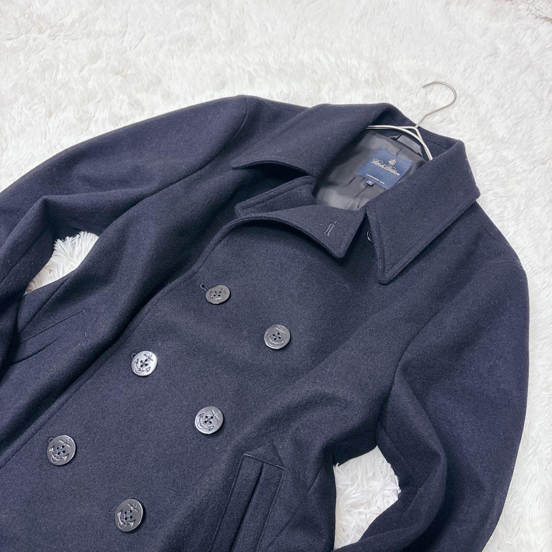 現行！ ブルックスブラザーズ ピーコート ウール アンカーボタン 紺 ネイビー