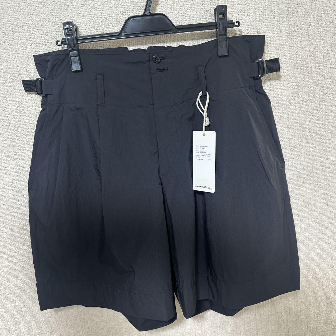 MAATEE&SONS NYLON GURKA SHORTS 2 ブラック
