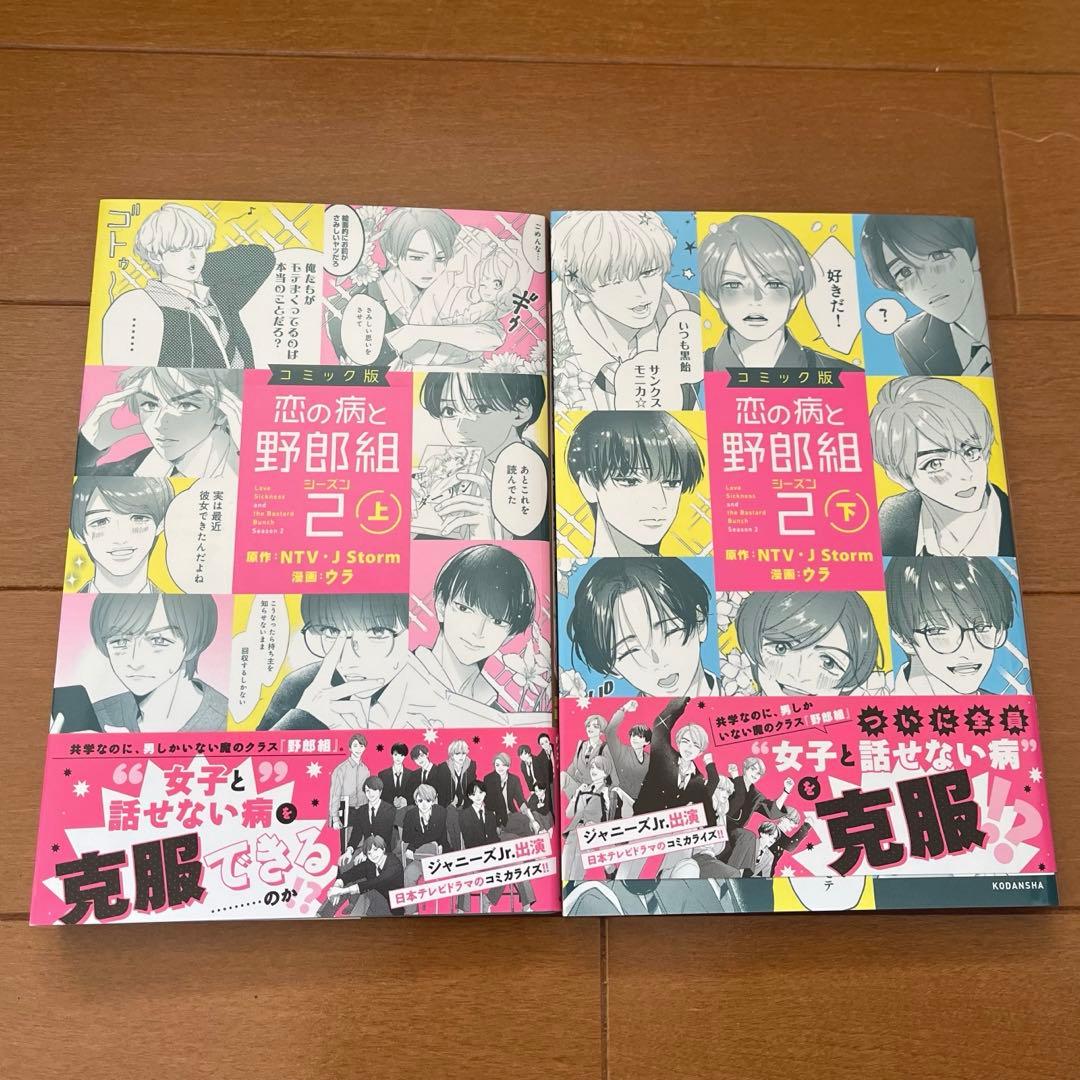 恋の病と野郎組 DVD コミック セット