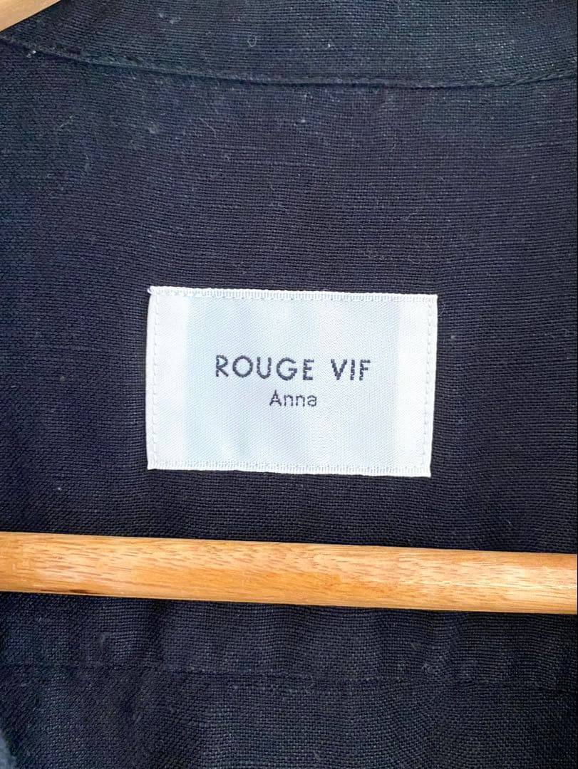 Rouge vif la cle 東原妙子コラボ リネン混ジャンプスーツ 美品