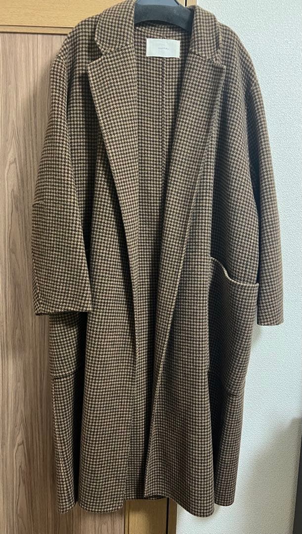TODAYFUL Over Check Coat 36 オーバーチェックコート