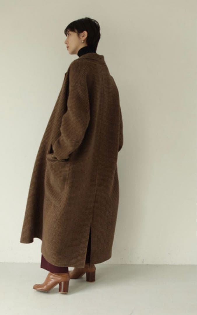 TODAYFUL Over Check Coat 36 オーバーチェックコート