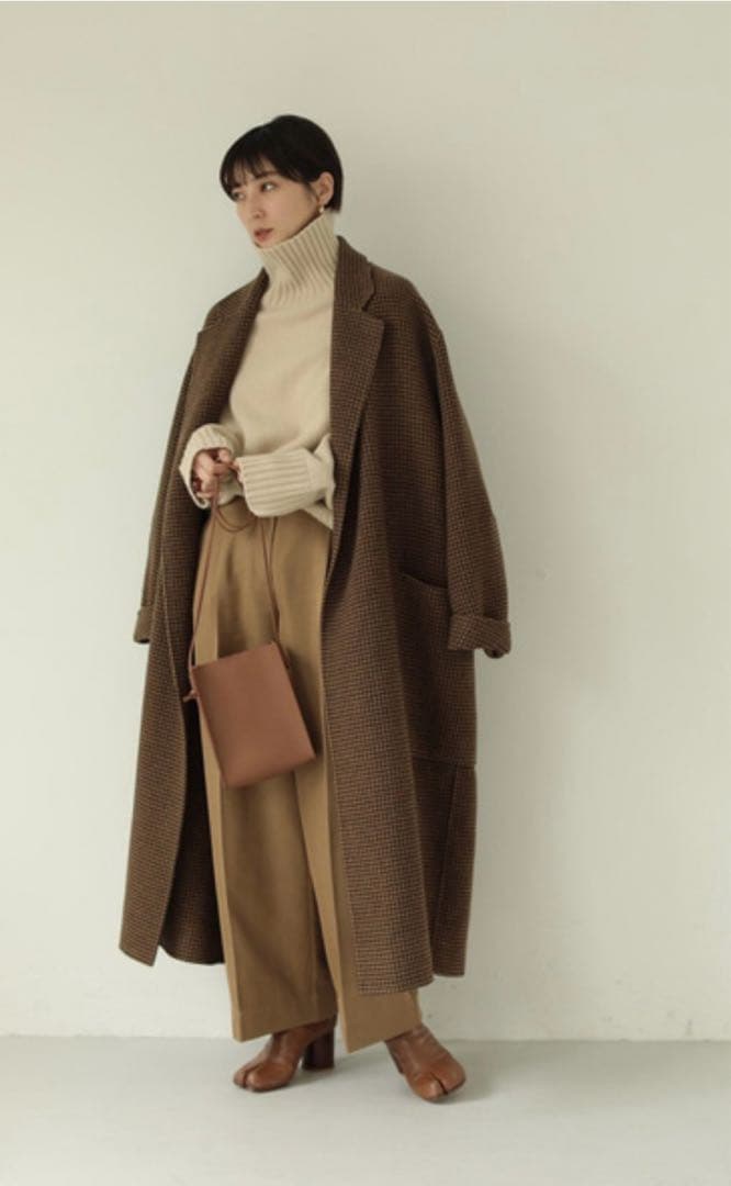 TODAYFUL Over Check Coat 36 オーバーチェックコート