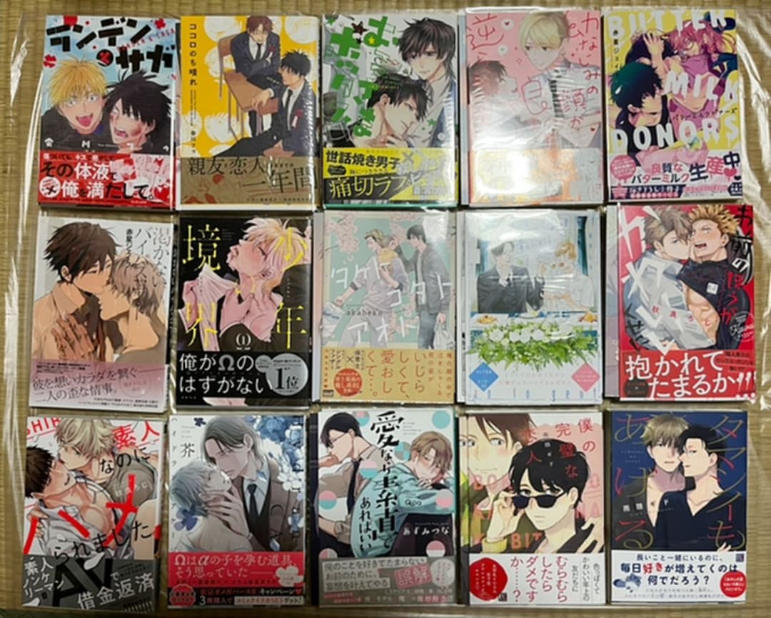 ①BL本まとめ売り　ボーイズラブコミックス　BOYS LOVE COMICS
