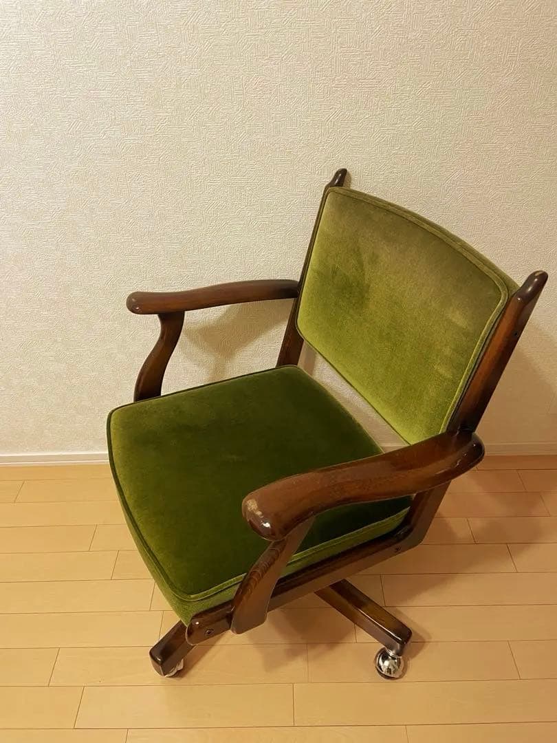 karimoku コロニアル デスクチェア 美品　カリモク　イス　椅子　チェア