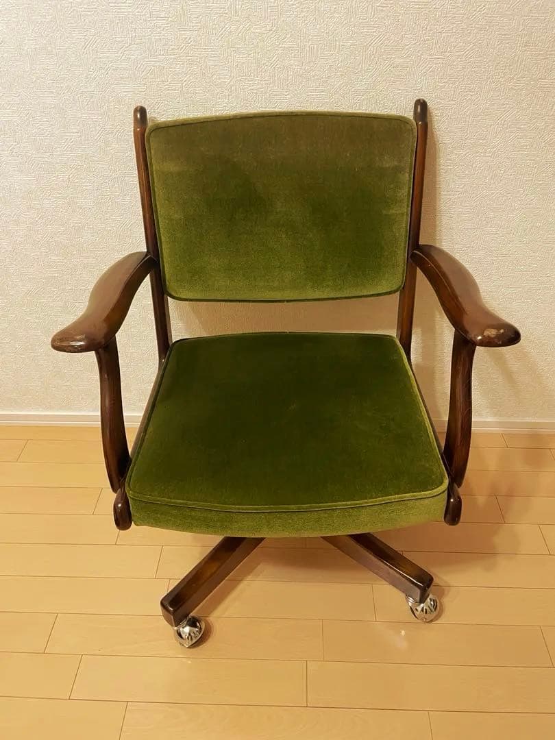 karimoku コロニアル デスクチェア 美品　カリモク　イス　椅子　チェア