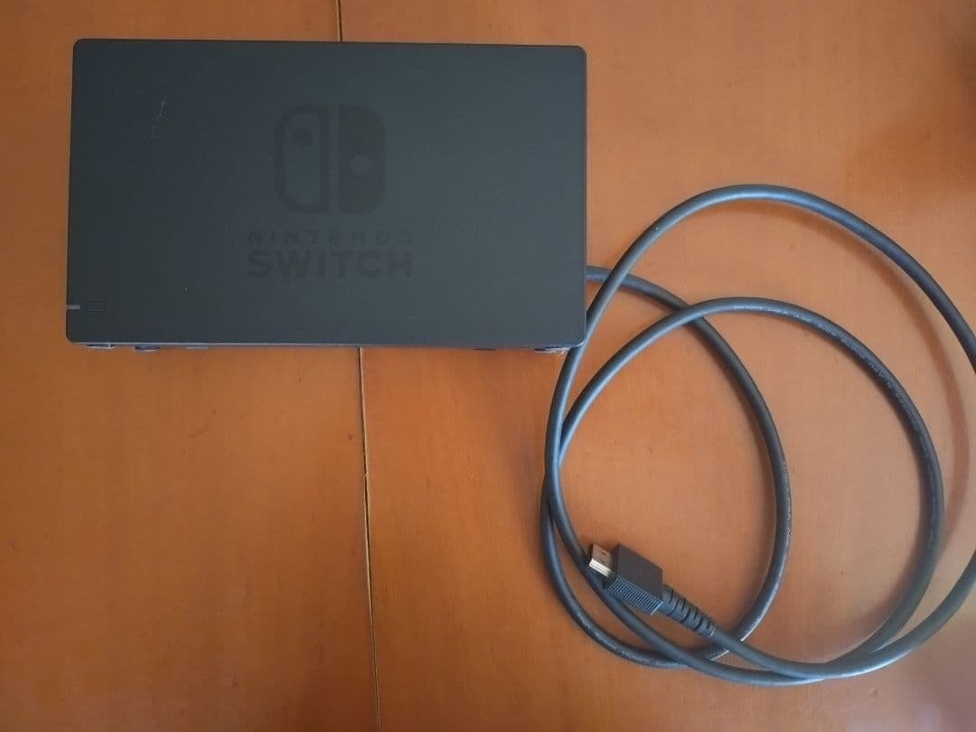 スイッチ本体ジャンク品、スイッチドックセット純正