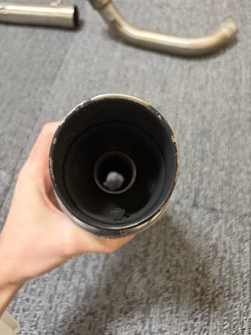 ホーネット250 LCIパーツ スリップオンマフラー