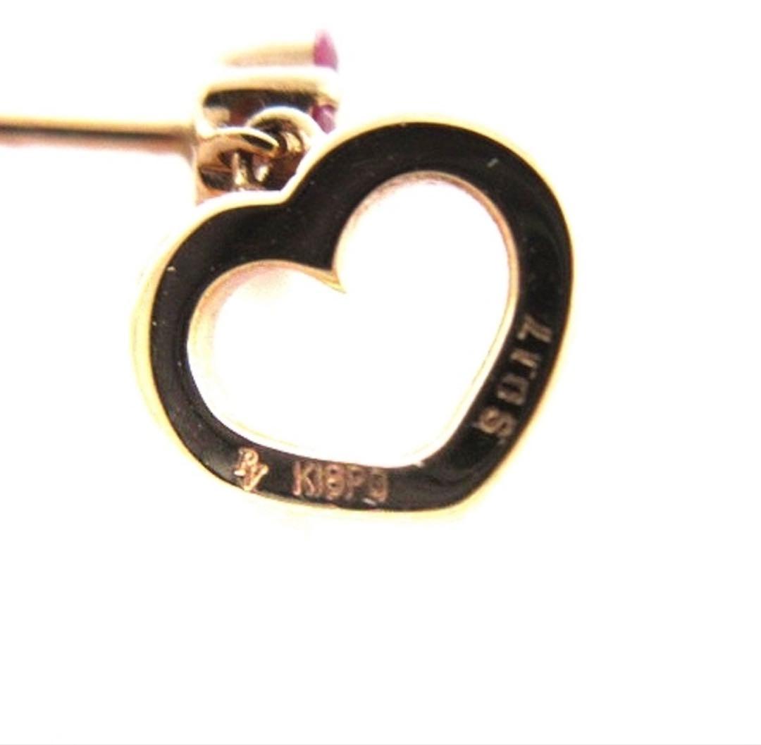 【極美品】ポンテ ヴェキオ PONTE VECCHIO ピアス　K18PG