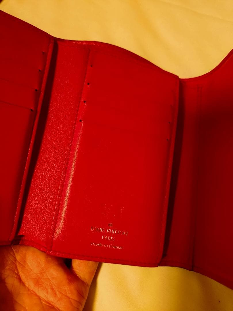 【良品☆値下げ依頼】Louis Vuitton 三つ折財布♡黒×ピンク