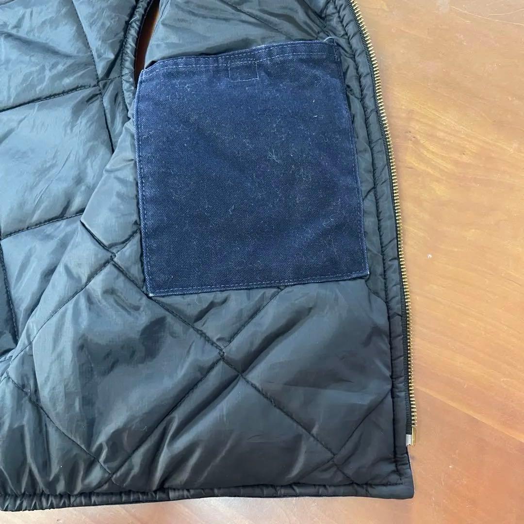 カーハート V02 ダックベスト MDT USAアメリカ製 紺色Lサイズ