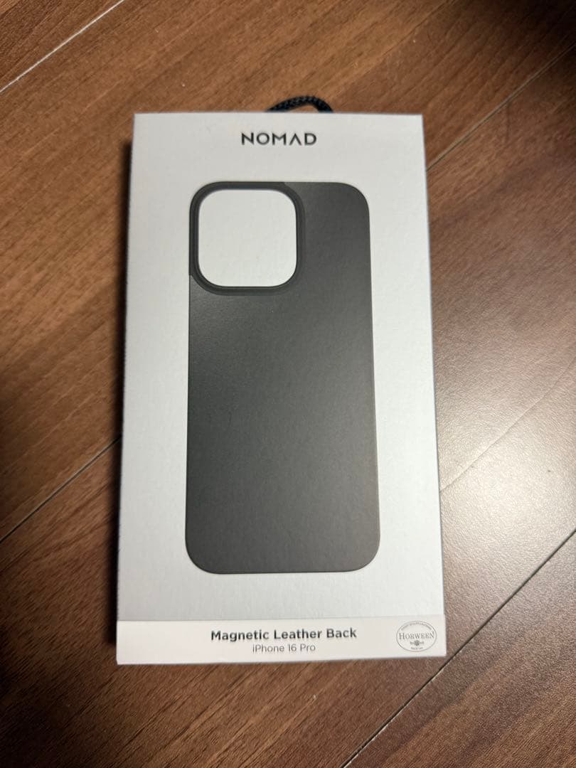 新品 NOMAD Magnetic Leather iPhone 16 Pro