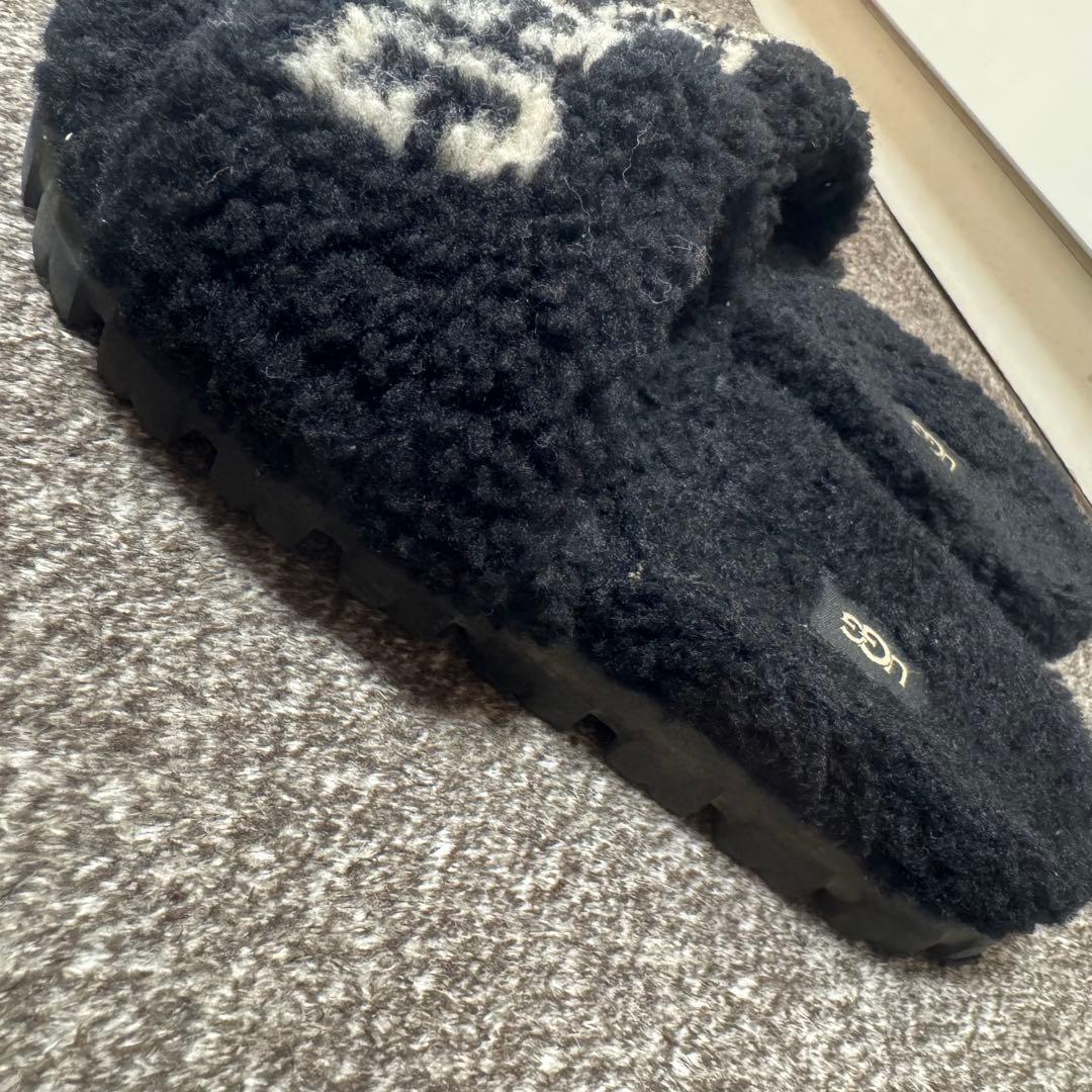 アグ UGG サンダル ファー COZETTA CURLY GRAPHIC