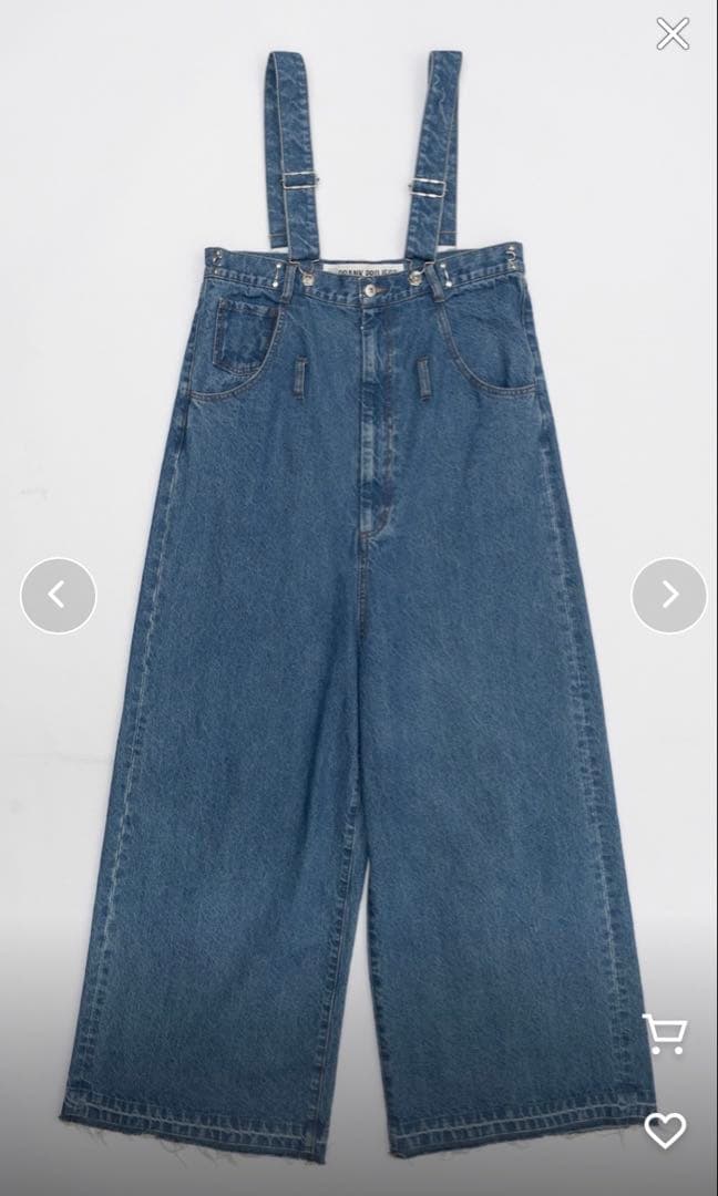 PRANK PROJECT オーバーウエスト2WAYサロペット