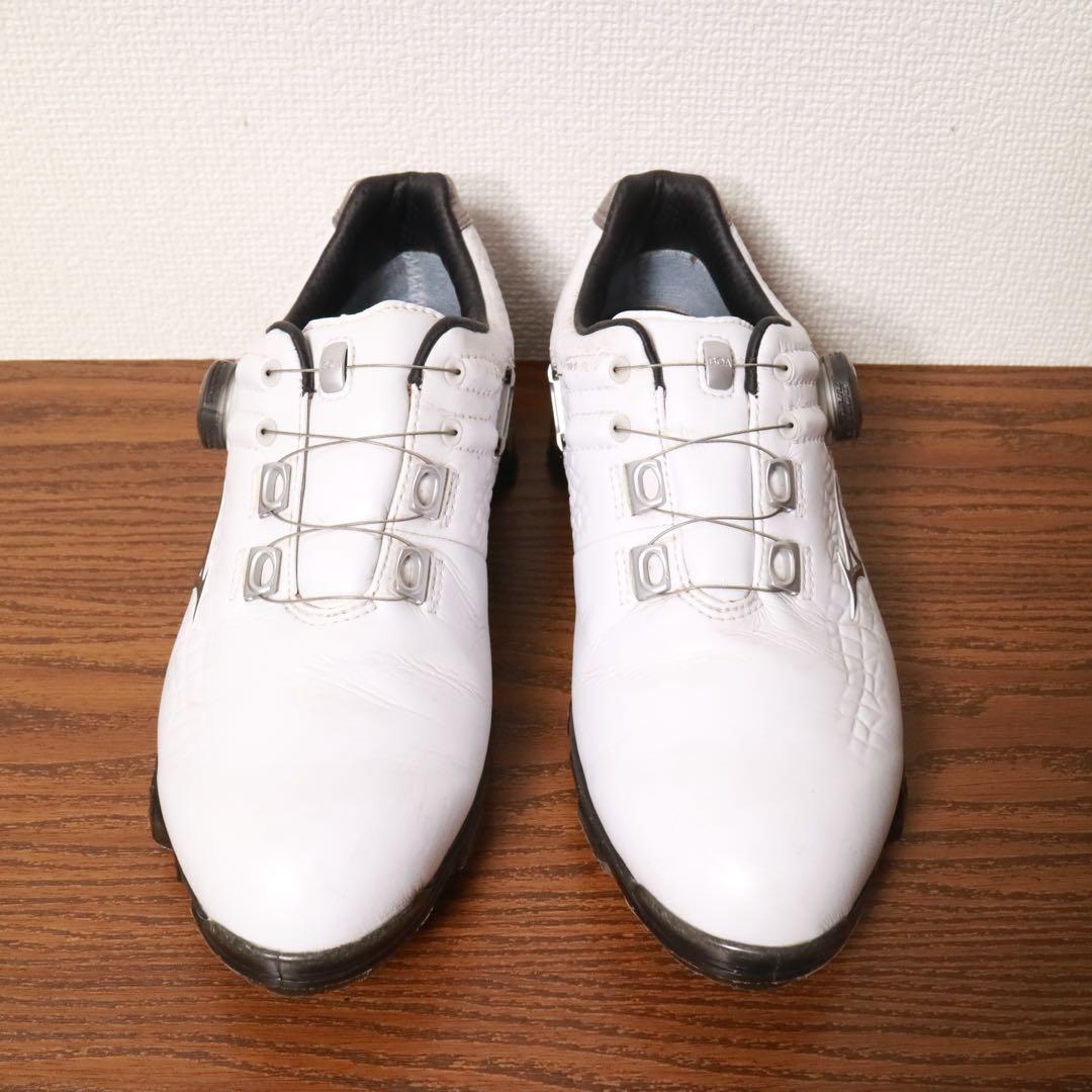 【美品】 mizuno GOLF メンズ BOA搭載 人気 定価2.7万円