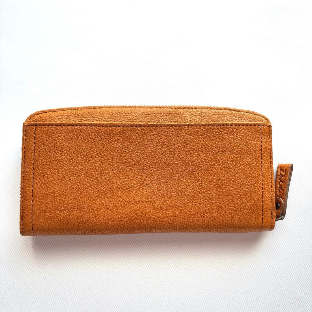 【新品】DAKOTA ダコタ アーブル クルミ 胡桃 ラウンドファスナー長財布