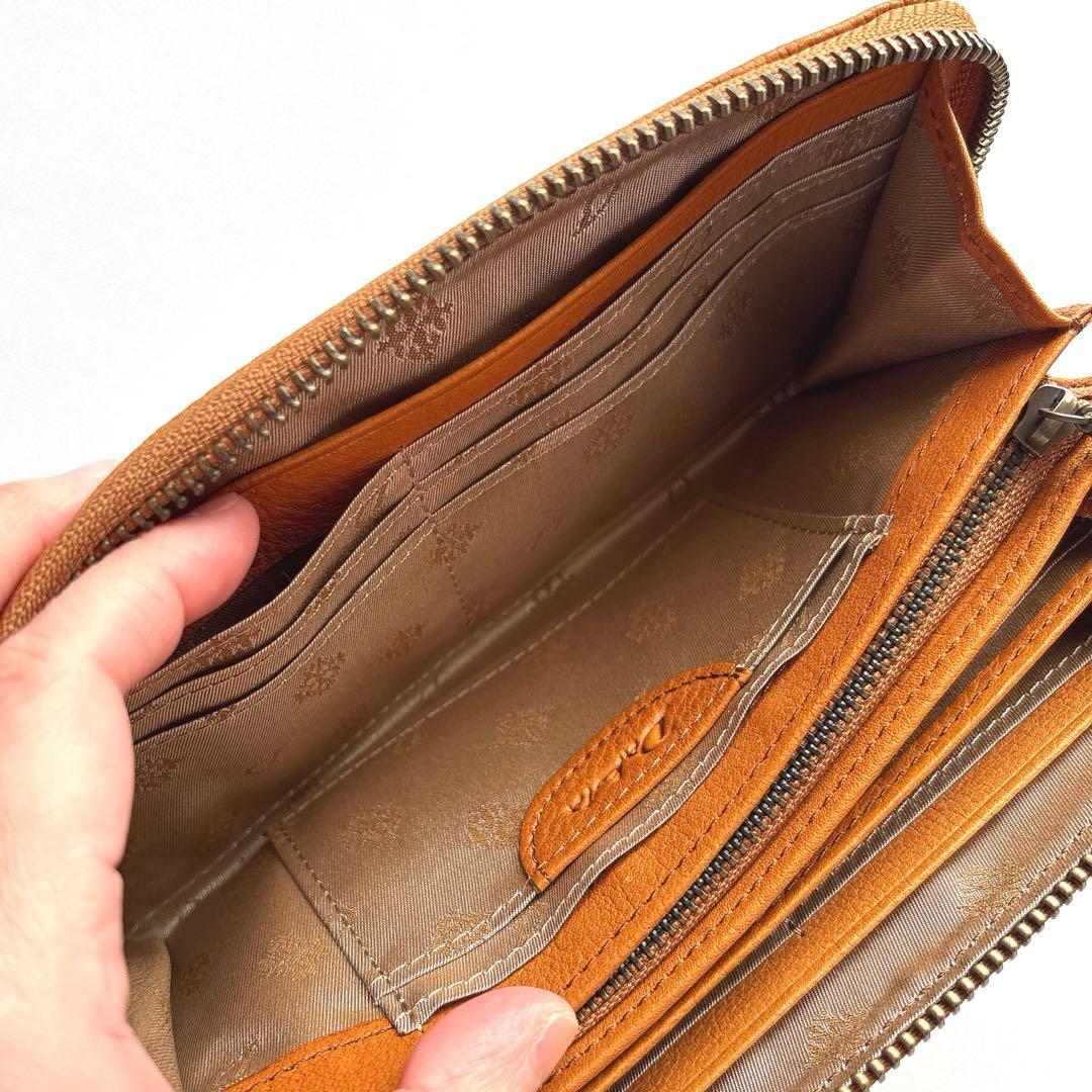 【新品】DAKOTA ダコタ アーブル クルミ 胡桃 ラウンドファスナー長財布