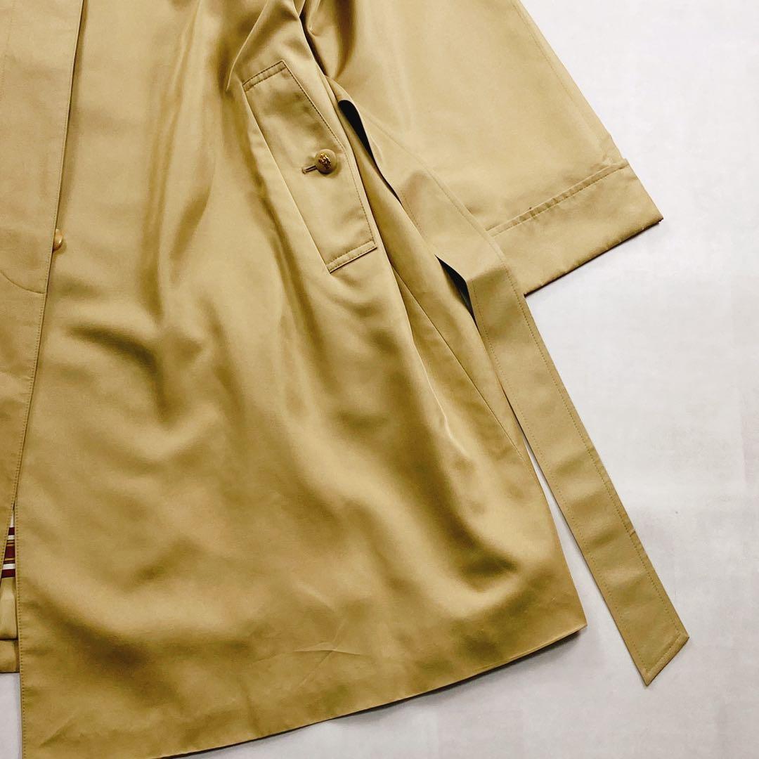 希少！極美品 金タグ バーバリー プレステージコレクション シルク スカーフ柄