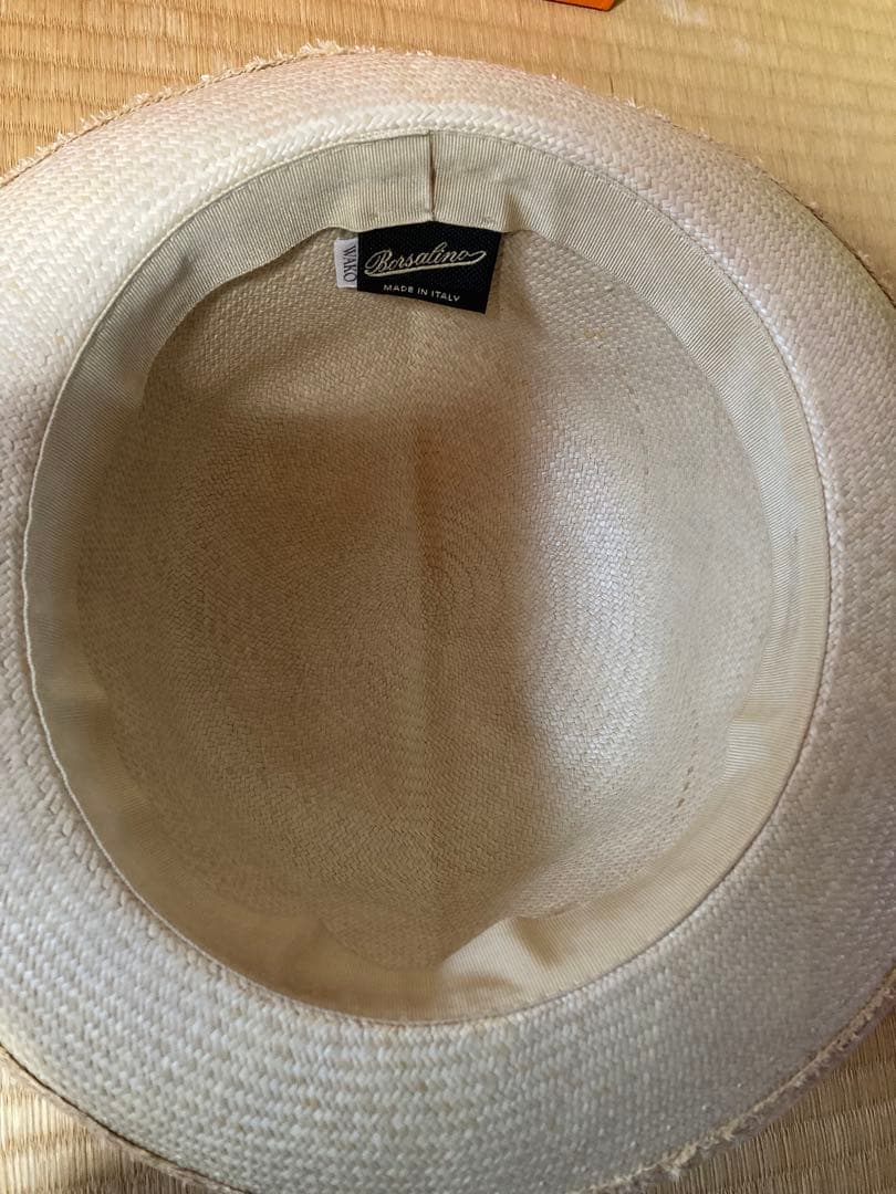 Borsalino ボルサリーノ ストローハット