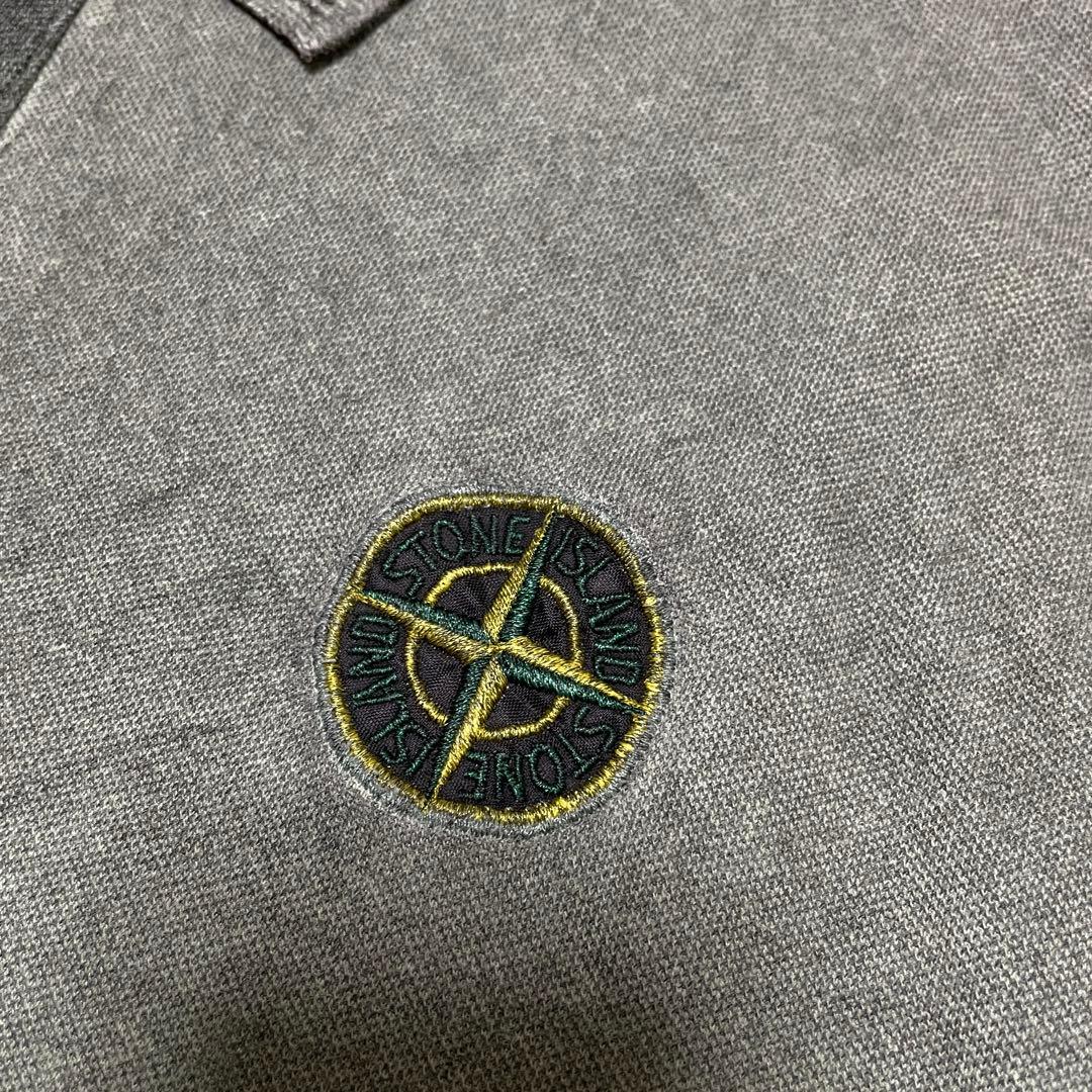 STONE  コンパスパッチ ポロシャツ XLサイズ