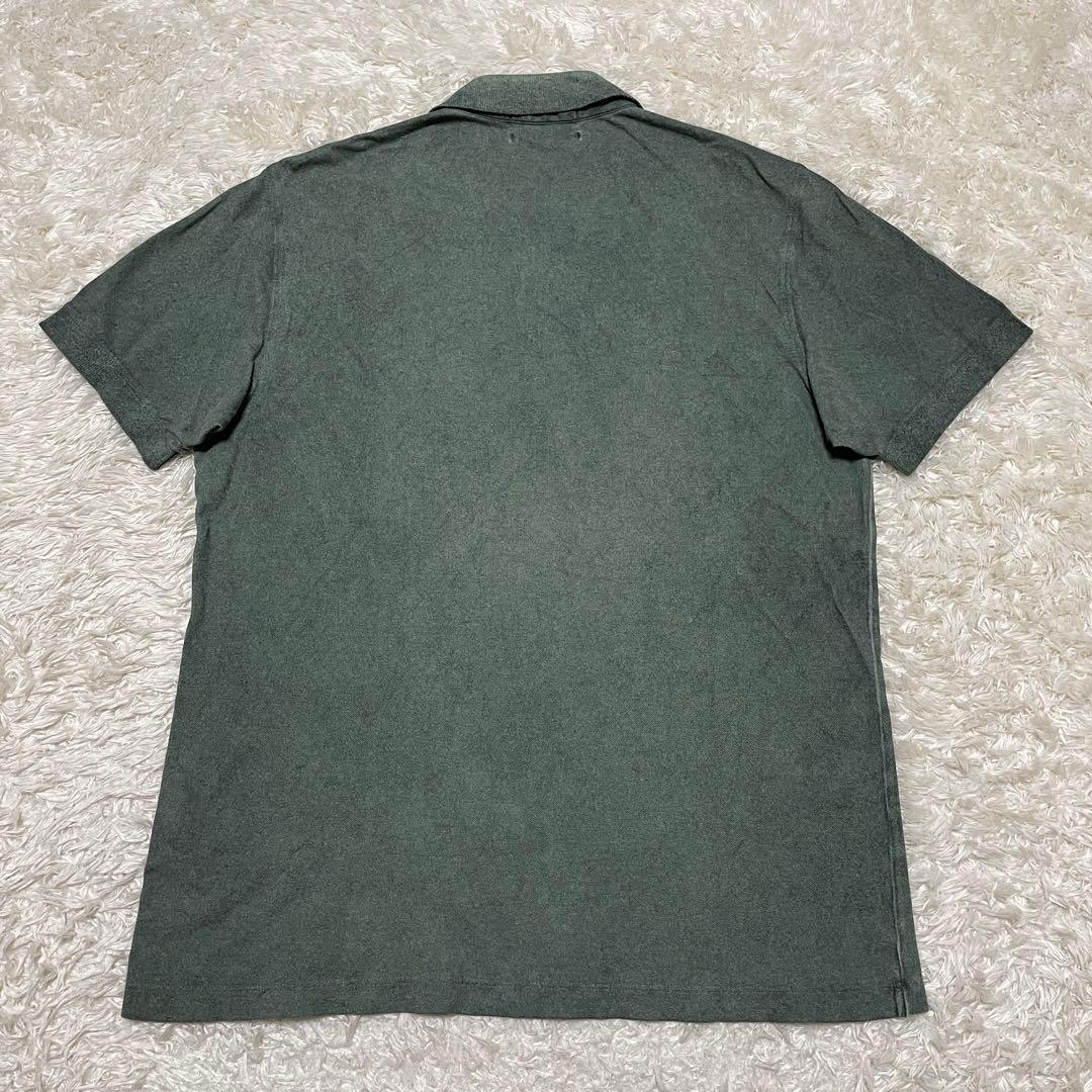 STONE  コンパスパッチ ポロシャツ XLサイズ